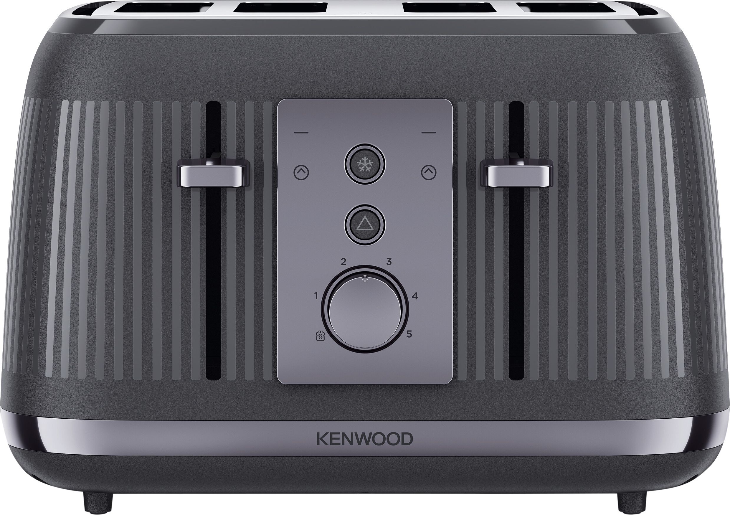 Kenwood 4 Slice Toaster - Grey - Defrost Function - Reheat Function